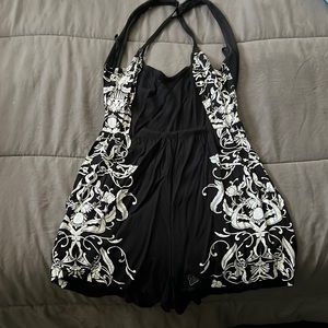 Metal Mulisha black and white romper size Xtra Small